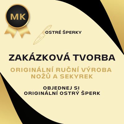 Michal Kadluba - ostré šperky, nože na přání a míru