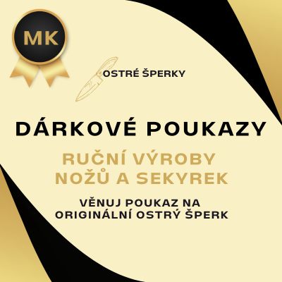 Ostrý šperk, dárkový poukaz